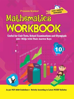 cover image of Mathematics Workbook Class 10